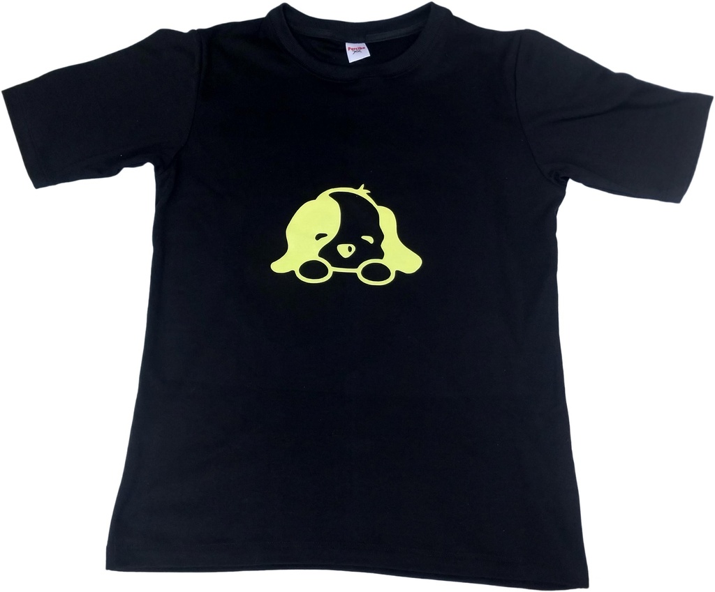 Remera cachorro 2 dorado